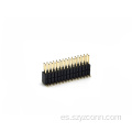 Conector del encabezado del pasador de 1.27 mm Dual fila SMT